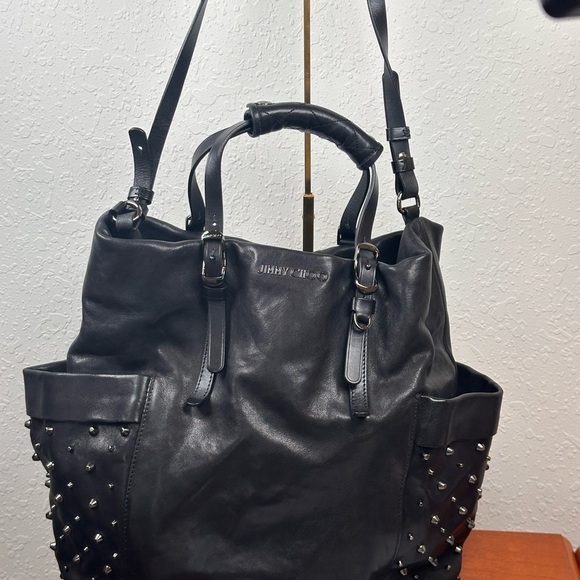 Jimmy Choo Black Quilted Leather Handbag - Picture 5 of 16